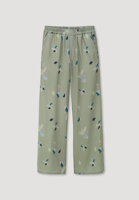 Hose Wide Leg Relaxed aus reinem TENCEL™ Lyocell