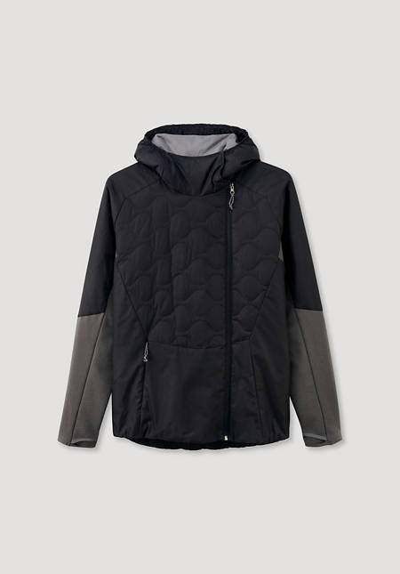 Jacke Nature Shell mit Daunen und Schurwollwattierung