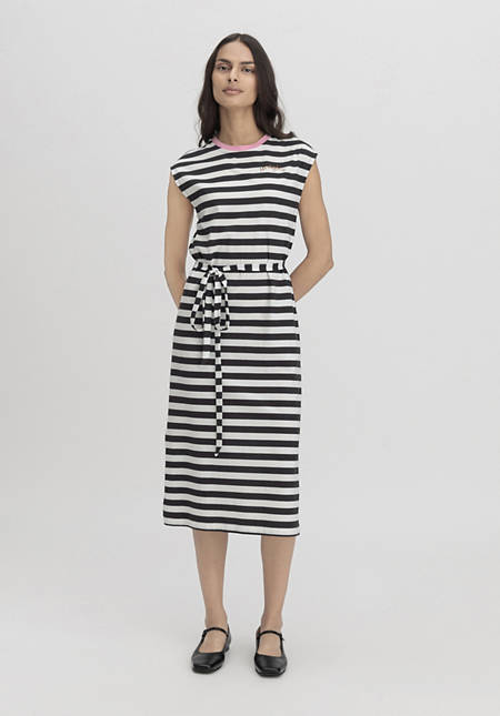 Jersey Kleid Midi Regular aus reiner Bio-Baumwolle