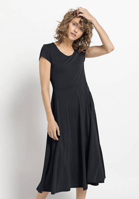Dawanda Kleid aus Bio Baumwolle Unikat 42\/44 Mode Kleider Jerseykleider 
