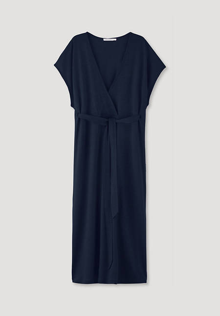 Jersey dress Midi Relaxed made of pure linen