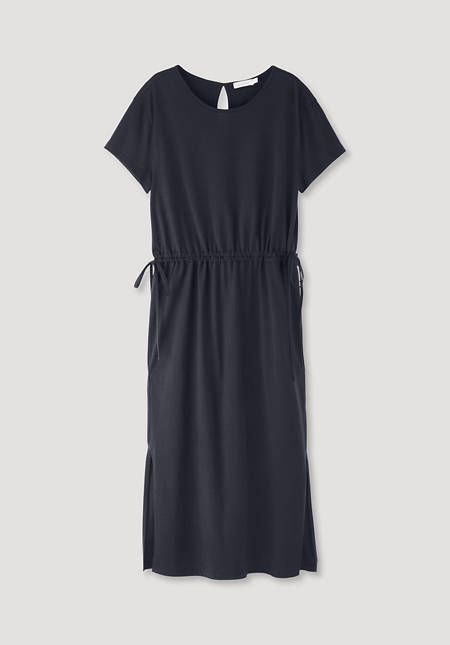 Jersey dress midi regular made of pure organic cotton