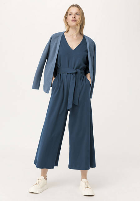 Jersey jumpsuit made from pure organic cotton