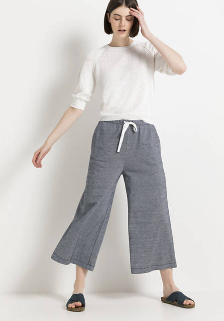 Jersey trousers made from pure organic cotton