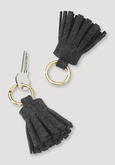Key ring BetterRecycling made of pure new wool
