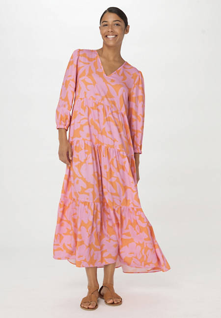 Kleid Midi Relaxed aus LENZING™ ECOVERO™ Viskose