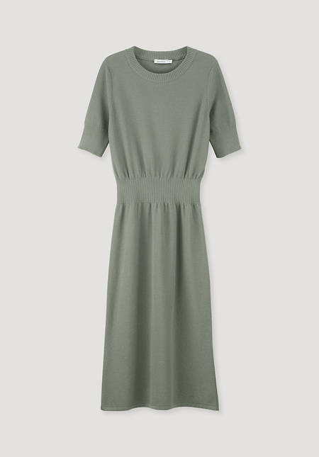 Knitted dress made of pure organic cotton