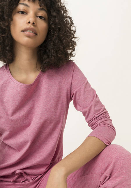 Langarm-Shirt aus reiner Bio-Baumwolle