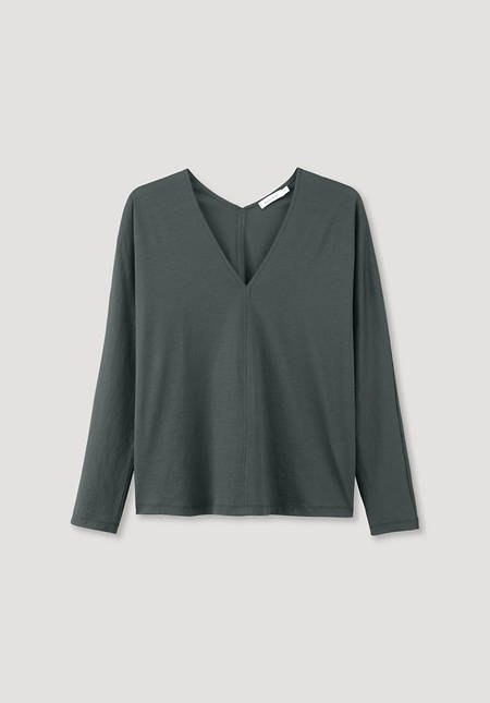 Langarm-Shirt aus reiner Bio-Baumwolle