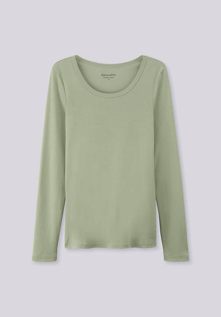Langarm-Shirt aus reiner Bio-Baumwolle