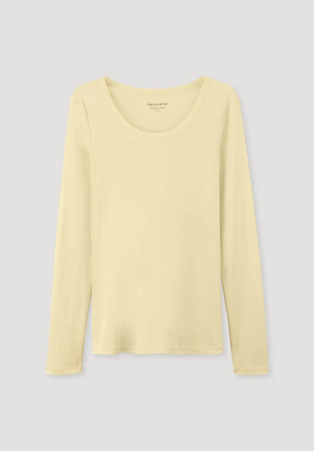 Langarm-Shirt aus reiner Bio-Baumwolle