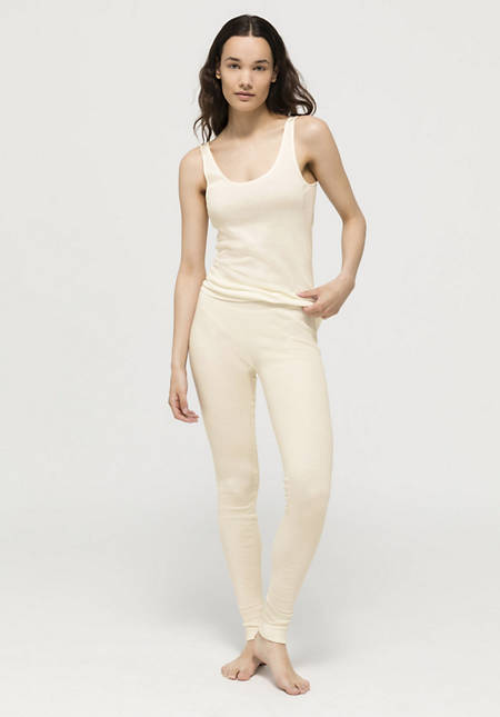 Leggings regular cut made of pure organic cotton