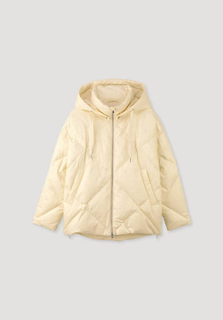 Light down jacket Nature Shell with organic cotton