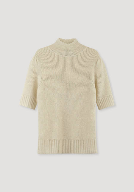 Limited by Nature half-sleeved sweater made from pure alpaca