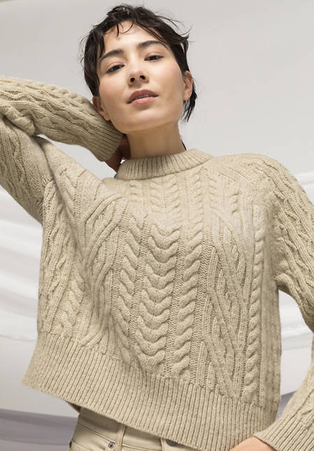 Limited by Nature sweater made of pure Mongolian merino wool