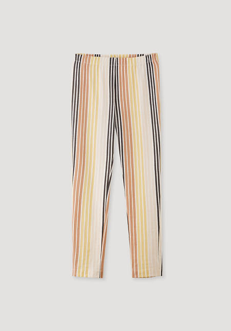 Long pajama bottoms made from pure organic cotton