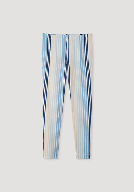 Long pajama bottoms made from pure organic cotton