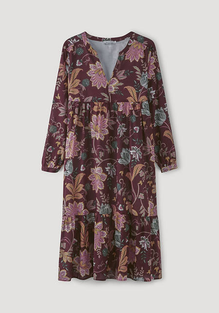 Midi dress made from pure organic cotton