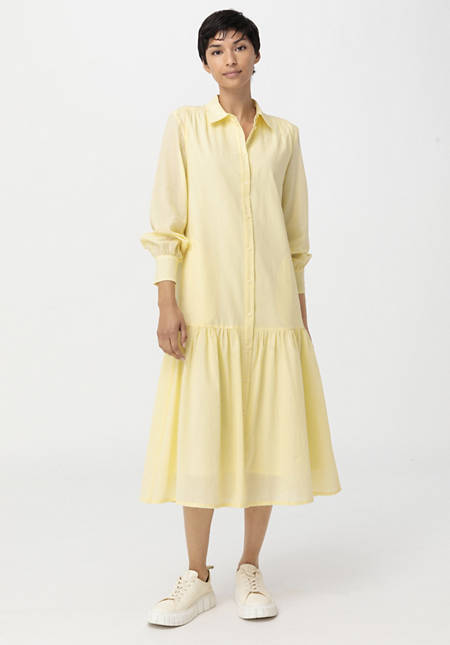Midi dress made from pure organic cotton