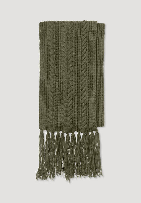 Mongolian merino wool scarf