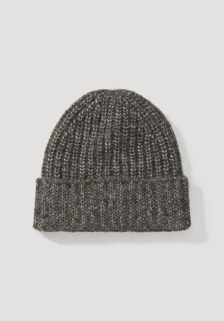 Mütze aus Alpaka und Pima-Baumwolle