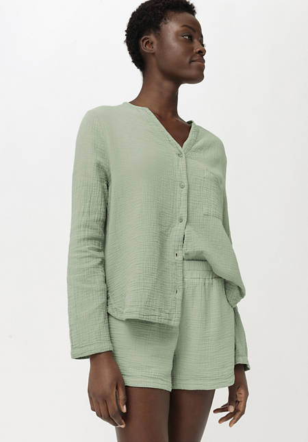 Muslin shorts made from pure organic cotton