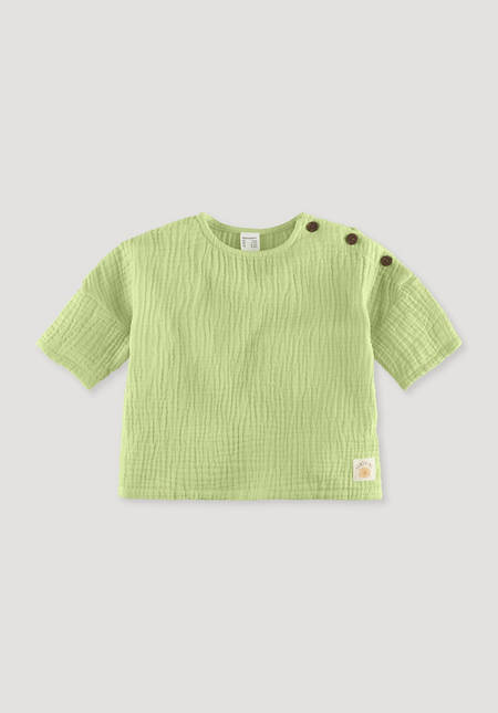 Musselin Shirt Relaxed aus reiner Bio-Baumwolle