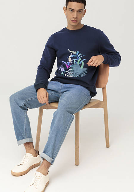 NAITO X HESSNATUR Sweatshirt Relaxed aus reiner Bio-Baumwolle