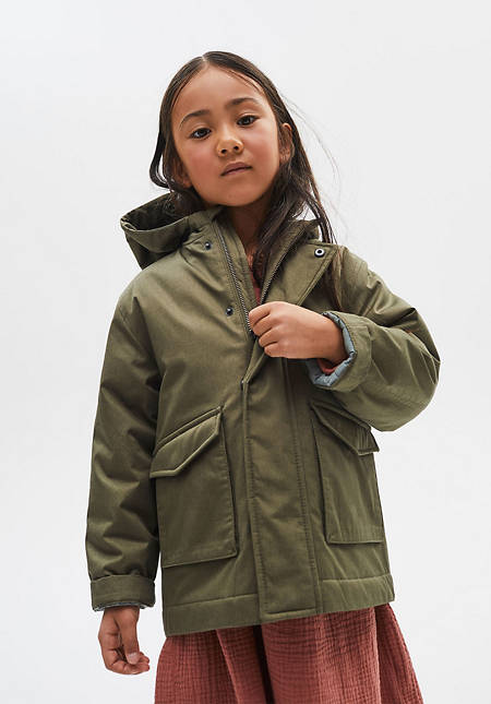 Nature Shell Parka made from pure organic cotton