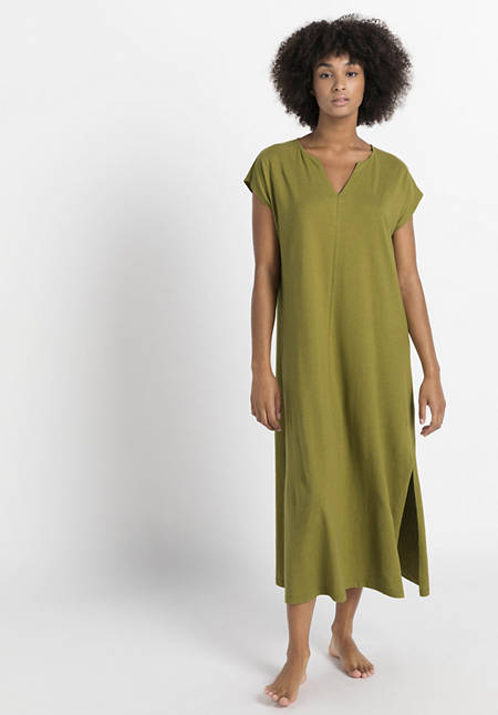 Organic cotton linen nightgown
