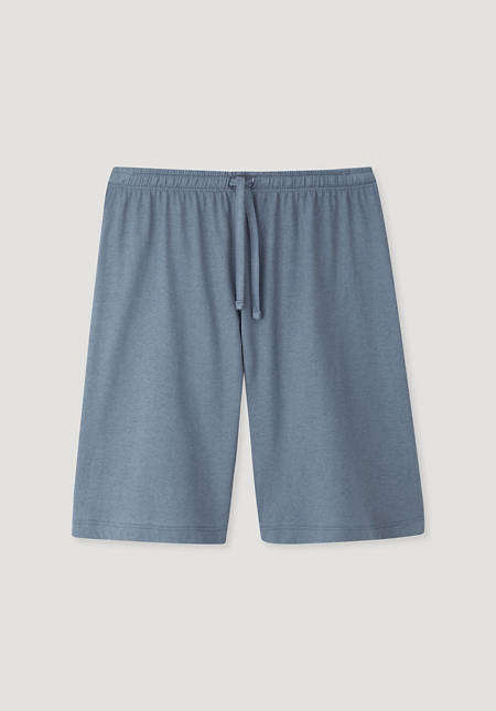 Organic cotton linen shorts