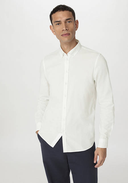 Oxford-Hemd Regular aus reiner Bio-Baumwolle
