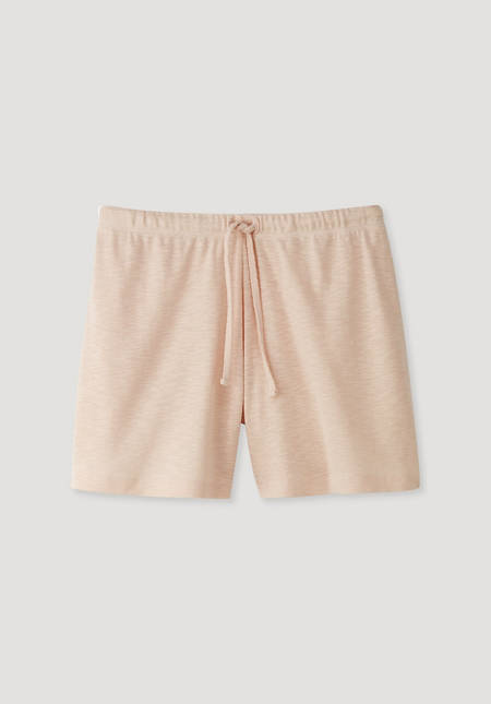 Pajama shorts made from pure organic cotton