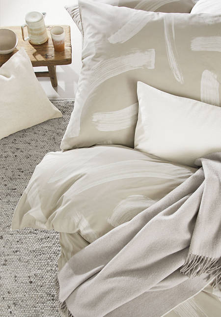 Percale bed linen set Nuru made from pure organic cotton