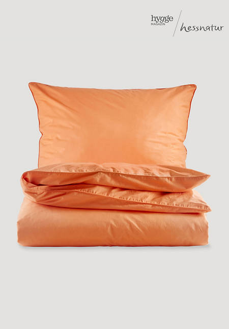 Percale bedding set made from pure organic cotton