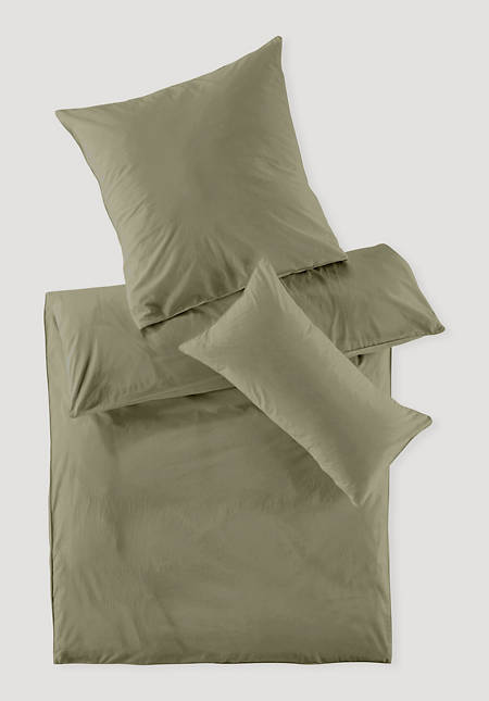 Perkal-Bettwäsche im Set aus reiner Bio-Baumwolle