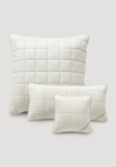 Pillow with kapok and organic cotton