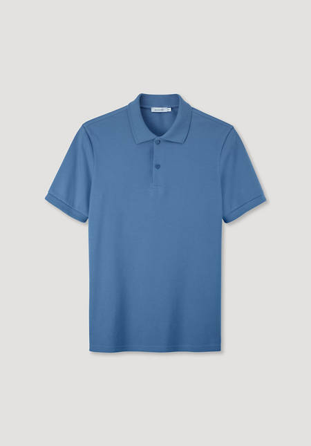 Premium-Zwirn Poloshirt aus reiner Bio-Baumwolle