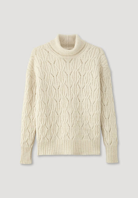 Pure baby alpaca sweater