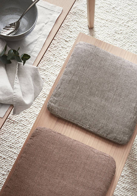 Pure linen cushion Lavi