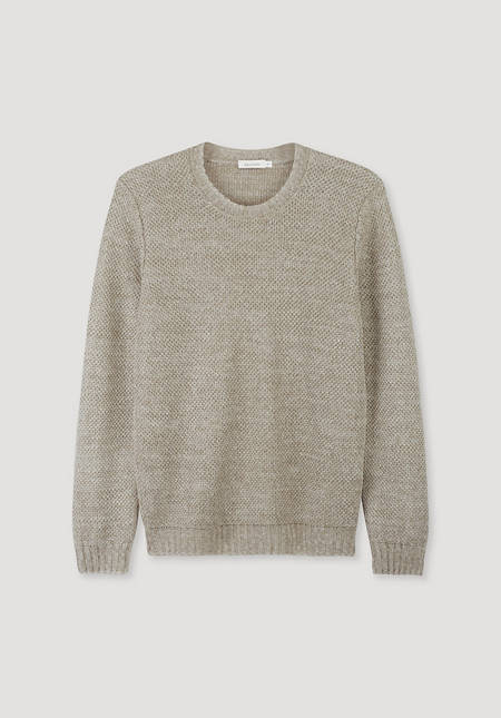 Pure linen sweater