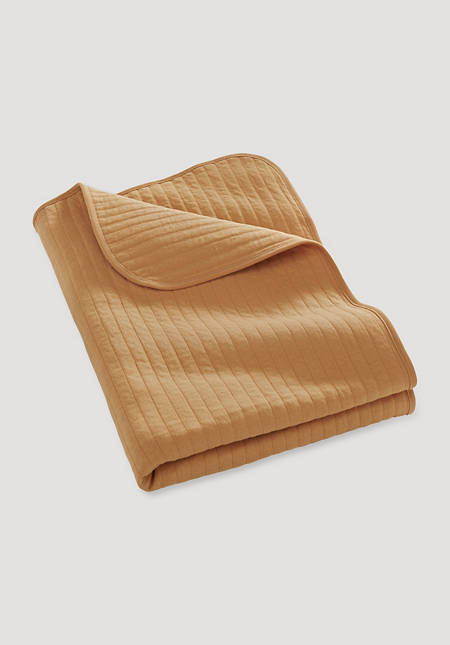 Quilted blanket made from pure organic cotton