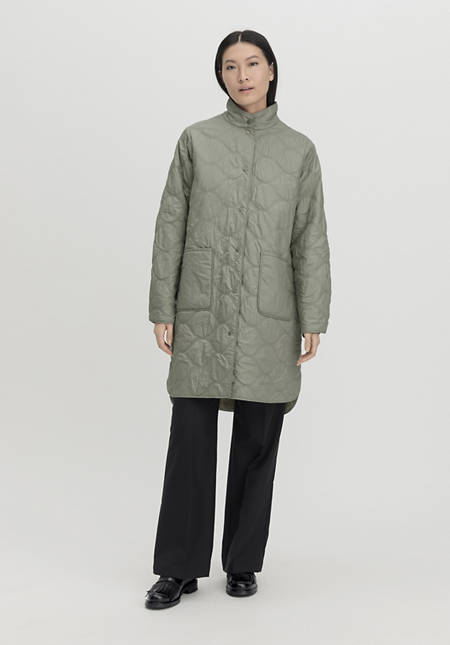 Quilted coat NATURE SHELL Relaxed with innovative padding