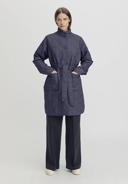 Quilted coat NATURE SHELL Relaxed with innovative padding