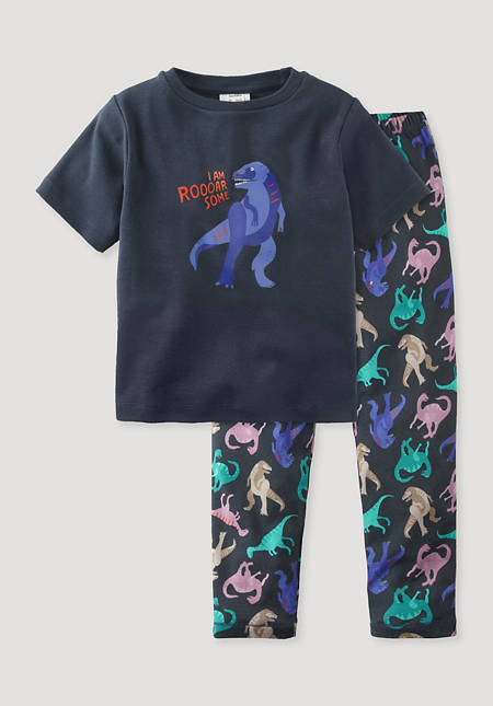Regular pajamas made from pure organic cotton