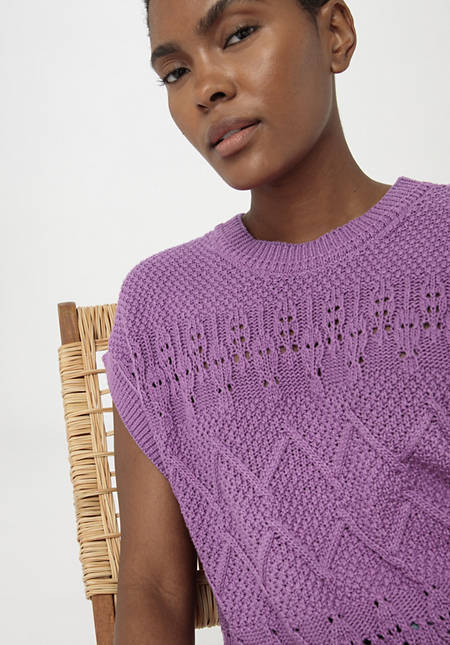 Knitted sweater online top
