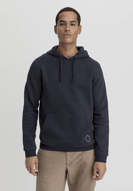 Relaxed sweat hoodie made from pure organic cotton
