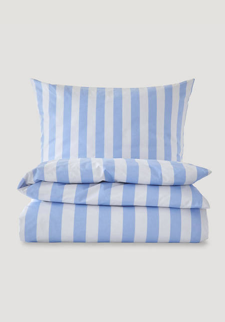Renforcé Cannes bed linen set made from pure organic cotton