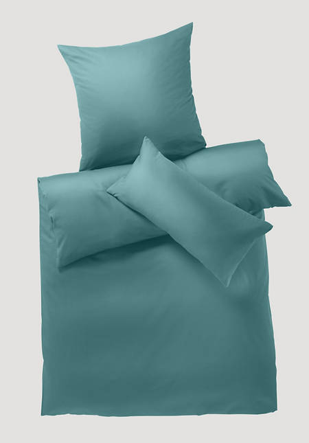 Satin bedding set made from pure organic cotton