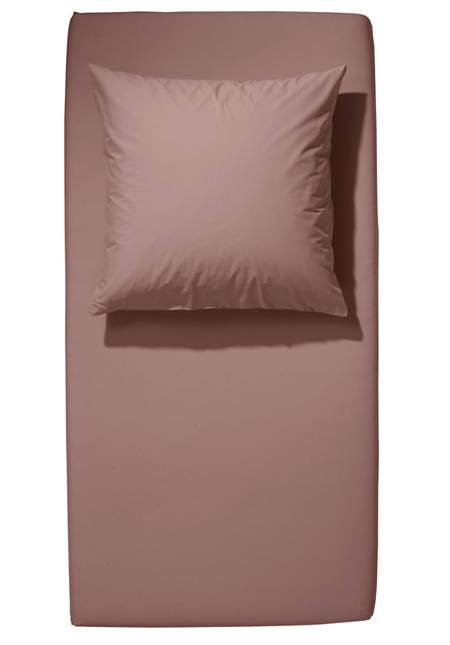 Satin fitted sheet made from pure organic cotton